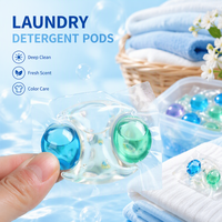 Polyva liquide soluble dans l'eau dosettes de lavage parfumées capsules de détergent à lessive détergent à lessive perles fournisseurs vêtements personnalisés