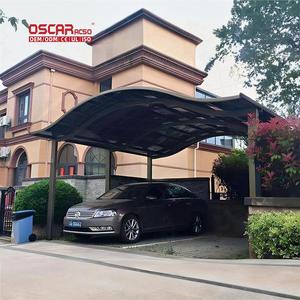<span class=keywords><strong>Abri</strong></span> <span class=keywords><strong>de</strong></span> voiture extérieur abordable avec structure en aluminium et toit en polycarbonate pour <span class=keywords><strong>jardin</strong></span> et allée - Product Image 1