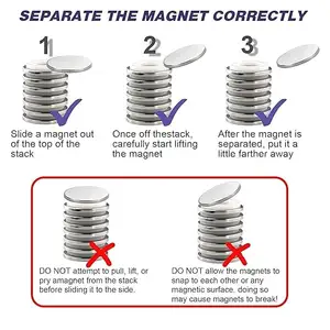 Werkspreis Fischen-Magnet-Kit N52 Neodymium-Magnete doppelseitiger Magnet mit Seil für den Fluss superstarker Abruf