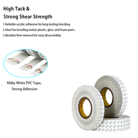 Maßgefertigtes 3M 55280 50m 10mm Acryl-PVC Doppelseitiges Klebeband Hochviskos Wasserdichter Stanzschnitt-Aufkleber Hitzebeständig
