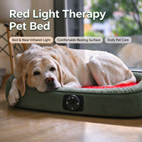 Lit de thérapie par lumière rouge pour chiens, 660 nm 850 nm, tapis de bien-être à LED pour la relaxation musculaire à domicile