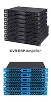 Amplificateur de puissance DSP CVR DSP-2004, classe D, format compact, 90-260V, stable à 2 ohms.