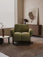 Fauteuil inclinable décontracté Koala rétro français, design personnalisable, tissu, mousse haute densité, mobilier de maison, salon, balcon