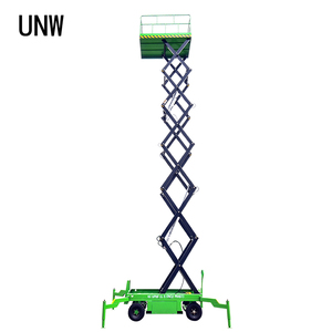 Mini-élévateur à ciseaux électrique mobile compact, certification CE, 6-15m, 500kg, pour l'entretien intérieur - Product Image 5