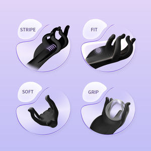 Vibrateur réaliste à 10 vibrations, stimulation du gland, entraîneur de pénis pour adultes - Product Image 5