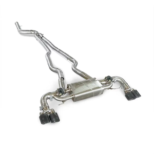 מערכת פליטה אחורית בהתאמה אישית למפעל עבור טויוטה סופרה A90 3.0T 2019-2024, פלדת אל-חלד, שדרוג צליל לרכב ספורט - Product Image 2