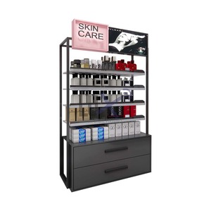 Exhibidores de Cosméticos Personalizados con Base, Estantes de Almacenamiento de Maquillaje para Tiendas, Vitrina para Labiales y Perfumes - Product Image 3