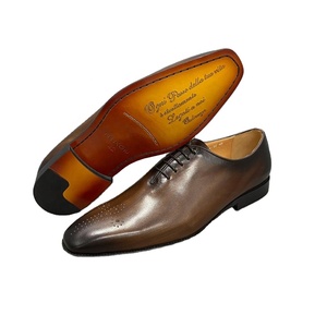 Chaussures habillées en cuir véritable pour hommes 2026, à bout fermé, à enfiler, légères, faites à la main, pour l'automne, idéales pour les affaires et les mariages - Product Image 1