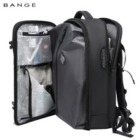 Nueva Mochila de Compresión al Vacío BANGE, Gran Capacidad, Impermeable, para Viajes de Negocios, de Poliéster Oxford, Unisex, para Computadora