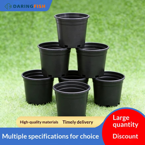 DaringFish Pots <span class=keywords><strong>de</strong></span> pépinière ronds en plastique recyclé écologique avec matériau PP utilisés pour les plantes - Product Image 3