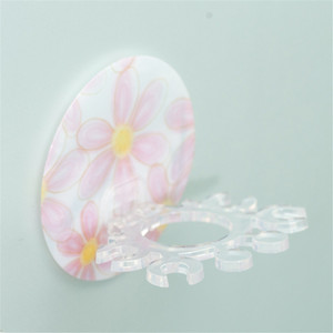 Scaffale per spazzolino da denti, materiale in PVC <span class=keywords><strong>portaspazzolino</strong></span> con <span class=keywords><strong>ventosa</strong></span> - Product Image 2