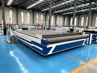 Máquina de Corte de Tela Digital Automática Oscilante para Prendas de Vestir, Cortadora de Tela Circular CNC para Tapicería