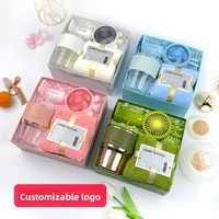 Coffret Cadeau d'Entreprise pour Réunion Annuelle, Boîte Cadeau Métallique Minimaliste Moderne, Logo Personnalisé pour Cadeaux Clients