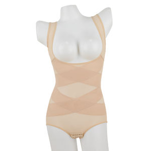 ملابس داخلية نسائية مقاس كبير لكامل الجسم مريحة محبوكة للتحكم في البطن ملابس داخلية ضيقة بدلة جسم سبانديكس عصرية - Product Image 6
