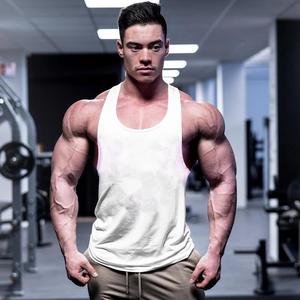 Débardeur Homme en Coton Côtelé de Haute Qualité, Coupe Slim, pour Gym, Fitness, Course à Pied, Sport, Broderie Graphique Personnalisable - Product Image 4