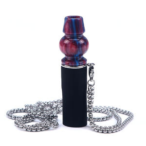 YINING vendita calda Premium Handmade Shisha bocchino narghilè resina punte narghilè personalizzate per narghilè con collana in acciaio inossidabile - Product Image 2