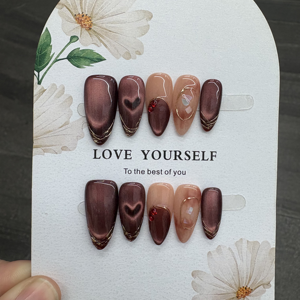 <span class=keywords><strong>Uñas</strong></span> Postizas Pintadas a Mano con Diseño Floral <span class=keywords><strong>de</strong></span> Margaritas <span class=keywords><strong>Azul</strong></span> Cielo, <span class=keywords><strong>Uñas</strong></span> Postizas Cortas Cuadradas con Efecto Ojo <span class=keywords><strong>de</strong></span> Gato para las Vacaciones <span class=keywords><strong>de</strong></span> Primavera - Product Image 5