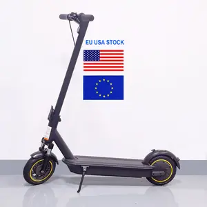 Amortisör yükseltme Max elektrikli Scooter 10 inç escooter ab abd ucuz stok e-scooter