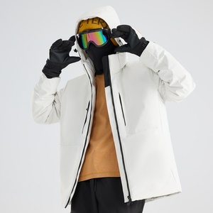 Veste doublée de polaire sur mesure pour les voyages en plein air en automne et en hiver, vêtements de montagne coupe-vent et imperméables - Product Image 1