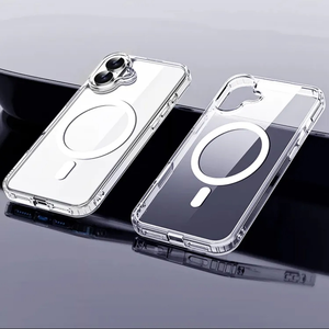 Funda Magnética Transparente de TPU y Acrílico al por Mayor con Cubierta Trasera Clara para iPhone 16 Plus 15 14 Pro Max 13 12 <span class=keywords><strong>Mini</strong></span> 11 XS XR 7 8 - Product Image 6