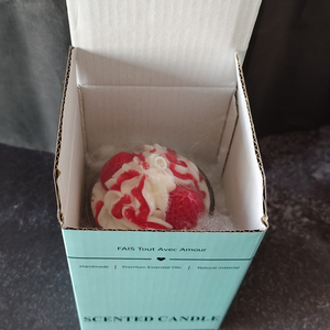 Velas Aromáticas de Lujo Hechas a Mano con Etiqueta <span class=keywords><strong>Privada</strong></span> Única, Velas Perfumadas de Cera de Soya con Forma de Pastel, Comida, Helado y Postre - Product Image 3
