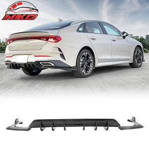 Pour Kia K5 2021-2024 GT-Line, 3 pièces, diffuseur de pare-chocs arrière, spoiler, noir brillant, PP, pièces automobiles de haute qualité, kit carrosserie - Product Image 1