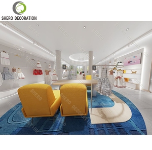 Exhibidores de Ropa para Niños, Exhibidores de Ropa Metálicos Personalizados, Muebles para Tiendas de Ropa, Diseño de Muebles para Tiendas de Bebés - Product Image 6
