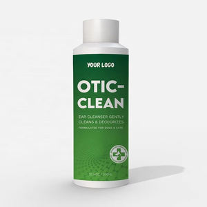 Gouttes nettoyantes d'oreilles de luxe pour animaux de compagnie stockées avec des extraits naturels de plantes pour les oreilles infectées et qui démangent - Product Image 5