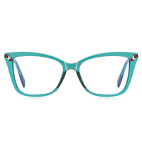 Monture de lunettes optiques Partagas Retro TR90 œil de chat avec charnière à ressort, anti-lumière bleue, pour femmes