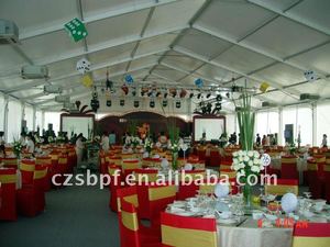 Thuận tiện cài đặt ngoài trời thanh nhôm bạt PVC Lều Gió Mưa chống cháy cho 100 200 người lễ kỷ niệm lễ - Product Image 5