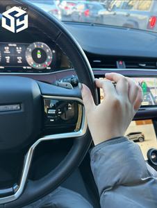 Volant en cuir perforé en fibre de carbone pour Land Rover Sport Range <span class=keywords><strong>SVR</strong></span> L494 L405 <span class=keywords><strong>Evoque</strong></span> Volant en fibre de carbone - Product Image 3