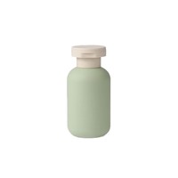 Flacon de shampooing portable de voyage, compressible, 100 ml, en HDPE, flacon de nettoyant, rose, vert, bleu, flacon en plastique compressible avec bouchon rabattable