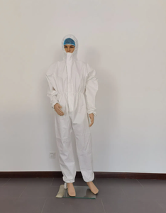 Trajes Desechables para Materiales Peligrosos, Paquete de 25, Overoles de Protección con Capucha y Botas, Traje de <span class=keywords><strong>Pintor</strong></span> de Cuerpo Completo Resistente para Adultos - Product Image 4