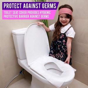 Igiene viaggio Vendita Calda Bagni Morbido Usa E Getta Di Carta di Viaggio Copertura Sedile del Water - Product Image 5