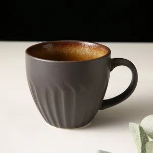 WEIYE Best selling products 2024 in usa matte black coffee ceramic mug