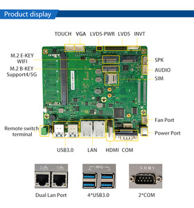 Barato Intel 10th 8th Gen Core I5 2LAN Placa de 3,5 pulgadas 2. 1 * DDR4 Placa BASE DE PC industrial - Product Image 5