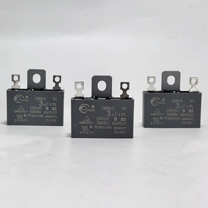 Venta directa de fábrica, piezas de aire acondicionado, de CA Motor, arranque <span class=keywords><strong>CBB61</strong></span> Sh <span class=keywords><strong>450vac</strong></span> 50/60Hz 40-85-21, condensadores de película delgada metalizada <span class=keywords><strong>3UF</strong></span> - Product Image 1