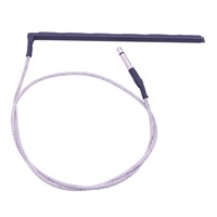 Wholesale Metal Musical Instrument Accessories Piezo Film Pickup Bars for Acoustic Guitar EQ Pickup Stick Connector