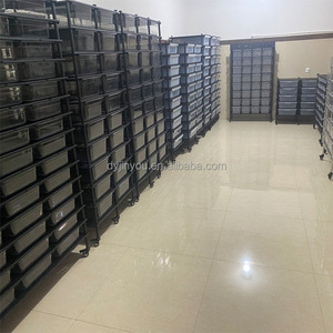 Popolare impilato gabbia in metallo composito mensola per rettili leopardo geco ciliary corno copertura gancio sistema di rack di suballevamento con scatola - Product Image 6