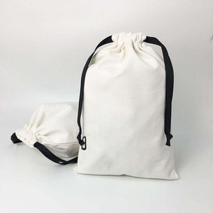 Tùy Chỉnh Bông Vải Nhỏ Muslin Dây Kéo Túi Quà Tặng Earing Vòng Đồ Trang Sức Bao Bì Bụi Dây Kéo Túi Đồ Trang Sức Pouch - Product Image 4