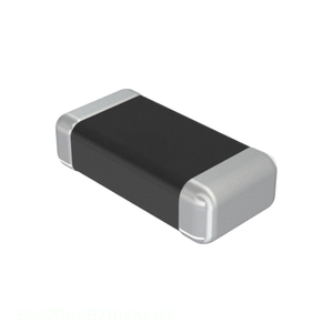 Condensador Cerámico MLCC de Montaje Superficial EMK316AB7106KLHT CAP CER 10UF 16V X7R 1206 (3216 Métrico) 10 uF del Fabricante Channel - Product Image 1
