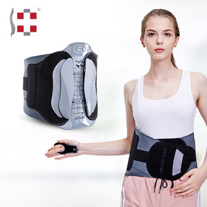 Lumbar Support Belt YGAH 6 Adjustable For <b>Disc</b> Herniation And Spine Treatment Men Women - Product Image 2