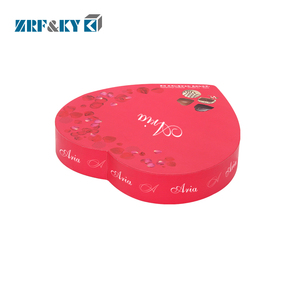 Tùy Chỉnh Sản Xuất In Mô Hình Trái Tim Hình Dạng Giấy Món Quà Sô Cô La Ngọt Ngào Bao Bì Hộp - Product Image 2