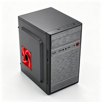 Boîtier de tour d'ordinateur Micro ATX Mini ITX très demandé, 350 mm, 4 emplacements PCI, HDD SSD, refroidissement en maille, accessoires pour PC de jeu de bureau