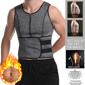 Ventes directes d'usine Corset de mise en forme du corps pour hommes Wicking Sportswear Fitness Corset Vest - Product Image 4