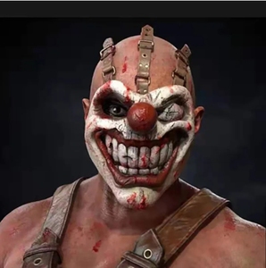 Masque de Clown Effrayant Masque de Zombie à la Flamme du Diable Masque de Monstre Masque de Clown Effrayant Masque d'Halloween Vente en Gros d'Usine Halloween - Product Image 6