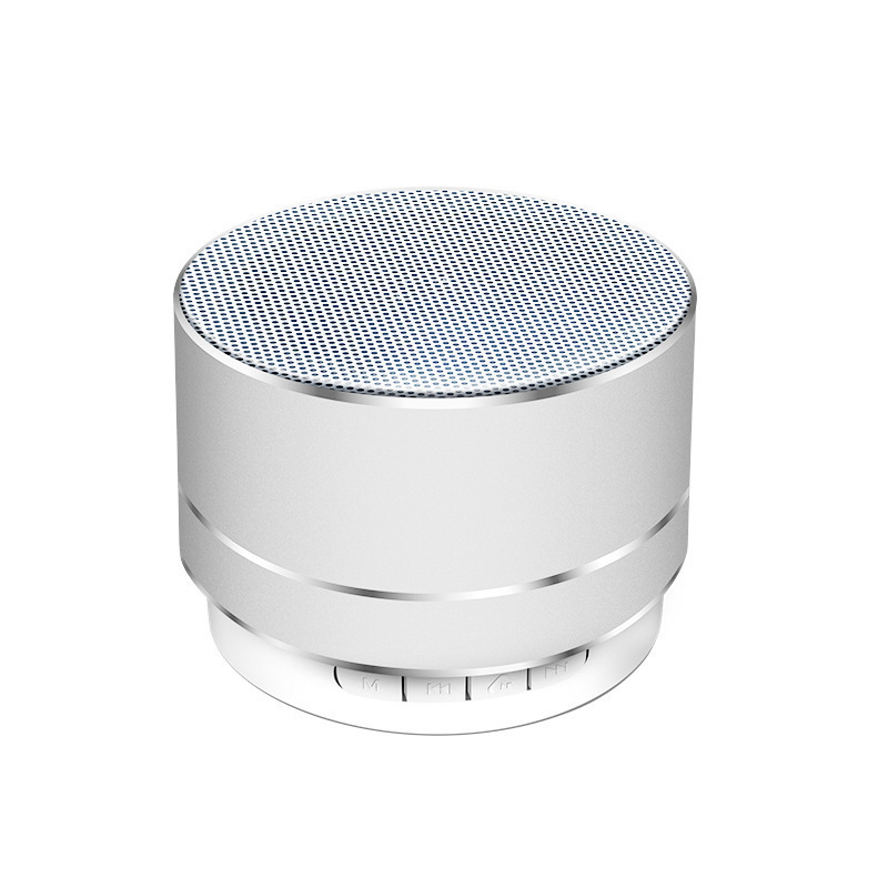 Altavoz bluetooth A10, plateado