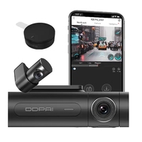 DDPAI Mini X2S Pro DVR Depan dan Belakang Resolusi Ganda Kamera Dasbor GPS Bawaan Kamera Parkir 24 Jam Kamera Mobil WiFi