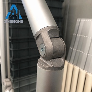 Nền tảng nhôm và lối đi với lan can bước đi thang - Product Image 6