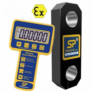 Sensor de Celda de Carga Digital Inalámbrico Straightpoint RLP25T Force Ring 25T con Pantalla Portátil para Uso Industrial - Product Image 2